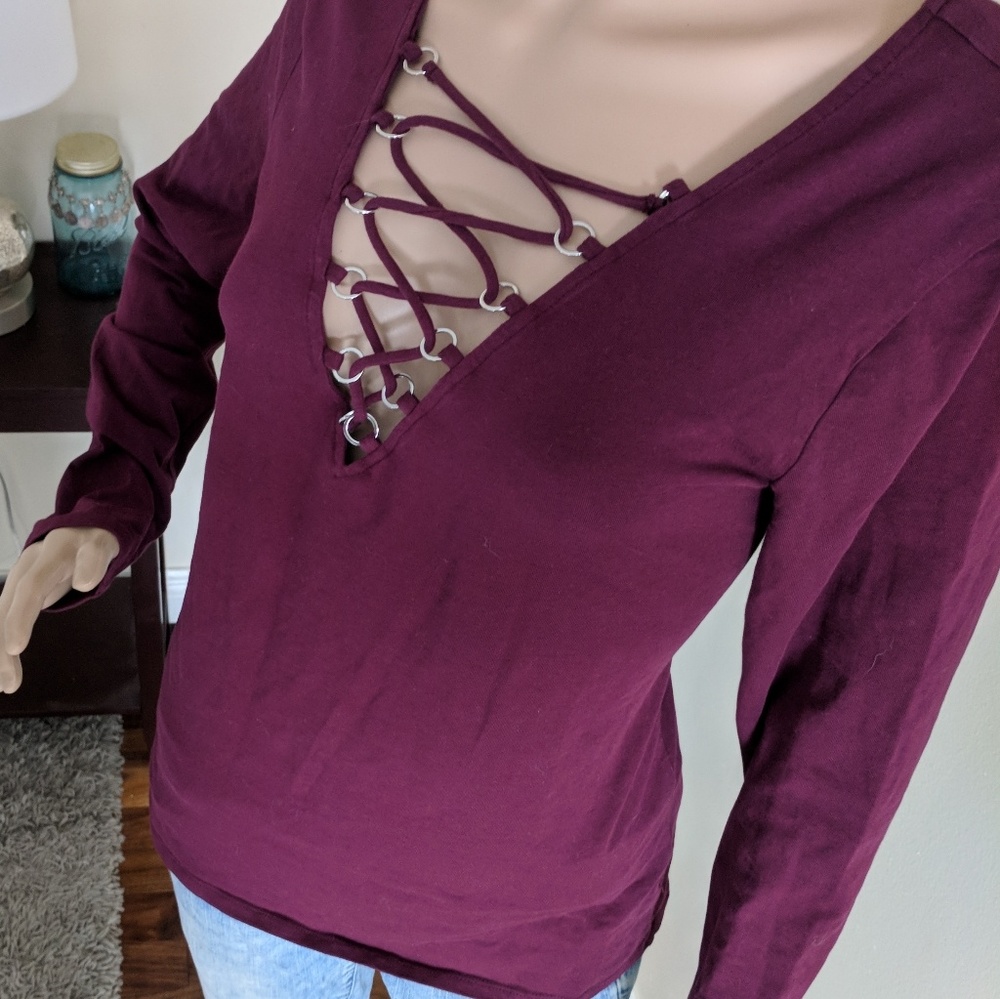 Long sleeved top